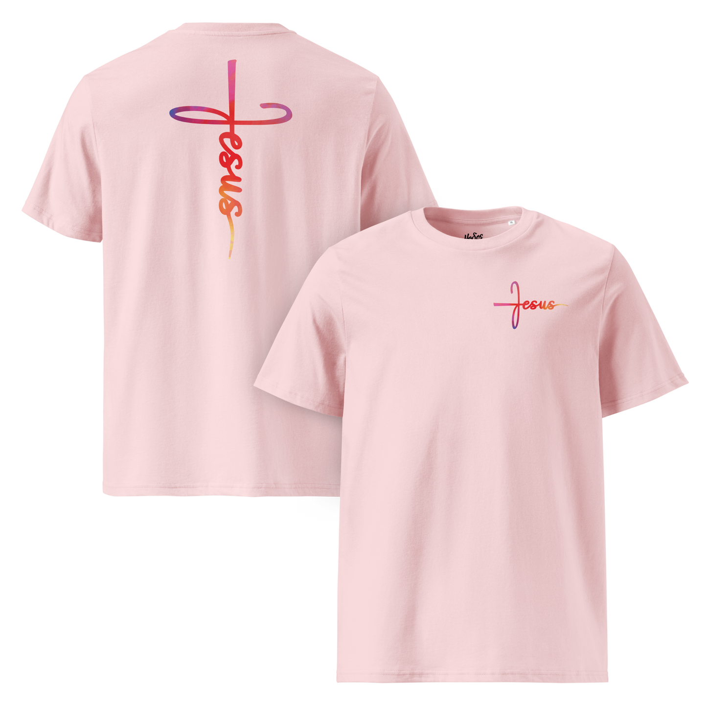 Jesus Cross - Unisex T-shirt - Red