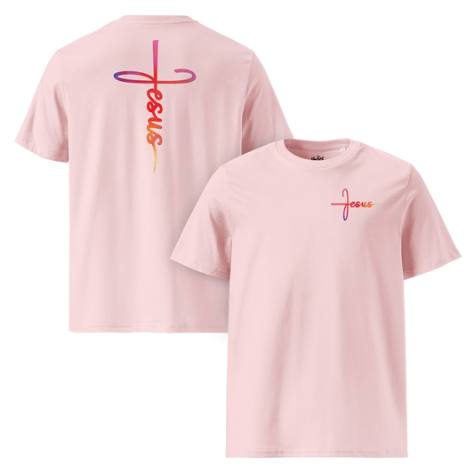 Jesus Cross - Unisex T-shirt - Red